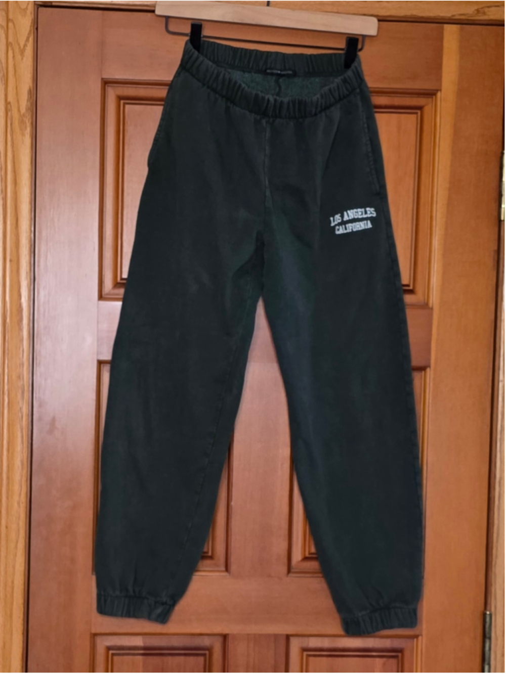 Women's Brandy Melville Joggers Size S Black Los Angeles California